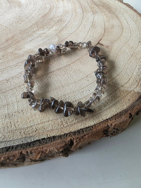 Splitterarmband Rauchquarz A