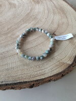 Kugelarmband 6mm Baumachat