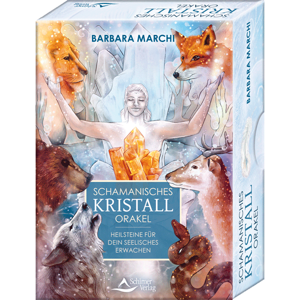 Kartenset- Schamanisches Kristall Orakel